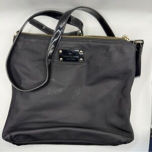 Kate Spade Black Nylon Bag